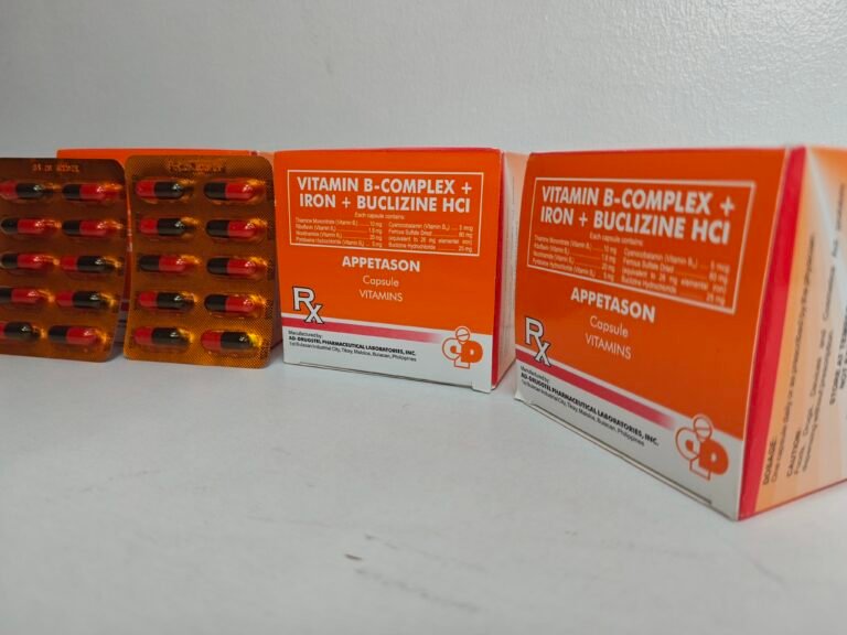 APPETASON vitamin B-Complex + Iron + Buclizine