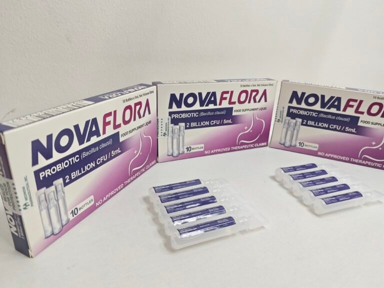 NOVA FLORA Probiotic Baccillus Clausii Food Supplement Liquid
